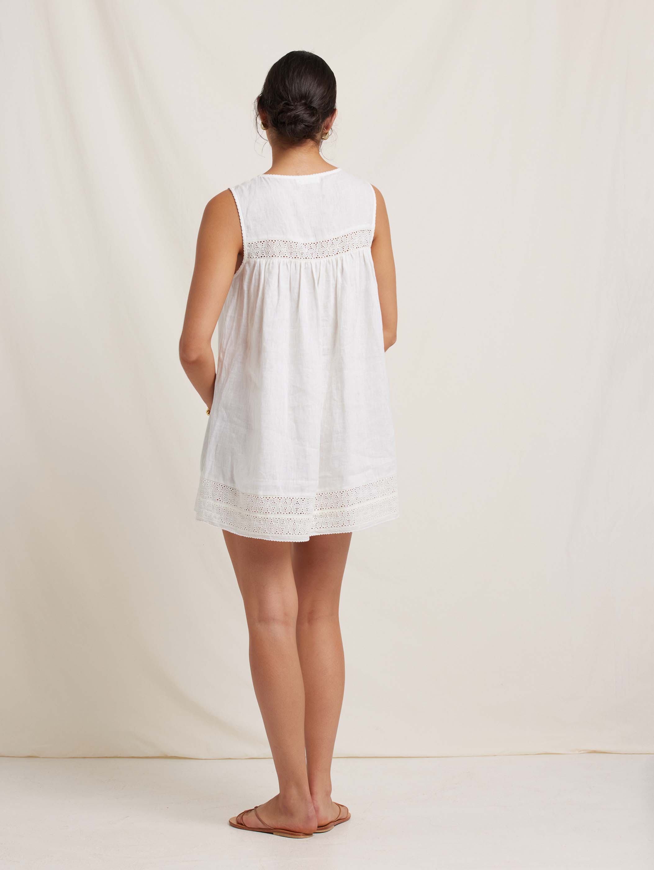 Broderie Babydoll Dress