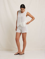 Pointelle Short
