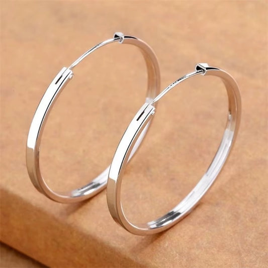 316L Stainless Steel New Fashion Hoop Earrings