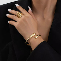 Gold Bangle Bracelets for Women Teens